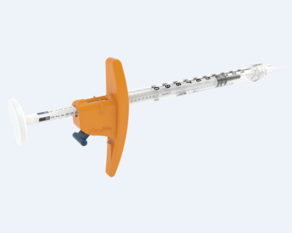 3 Dose Syringe Injector Orange